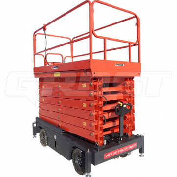 Самоходный подъёмник ножничного типа GROST Tower 0.5-7 по выгодной цене в Брянске. Надежное качество и лучшие условия ждут вас.